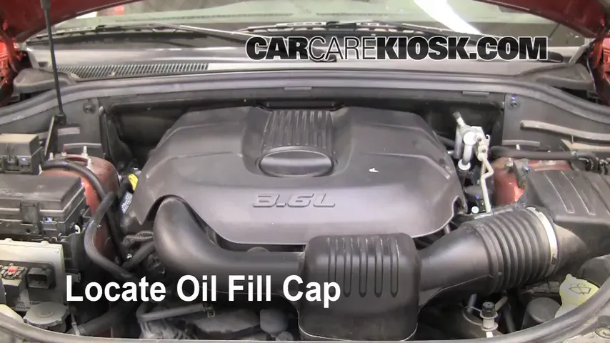 2011 Jeep Grand Cherokee Laredo 3.6L V6 Huile